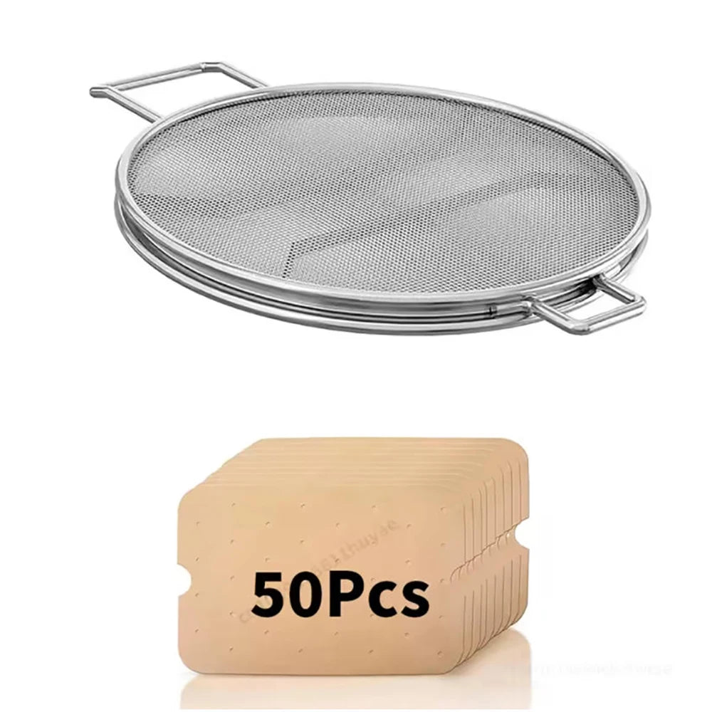 Splatter Shield 50pcs Grill Mat Ninja Foodi Ig651