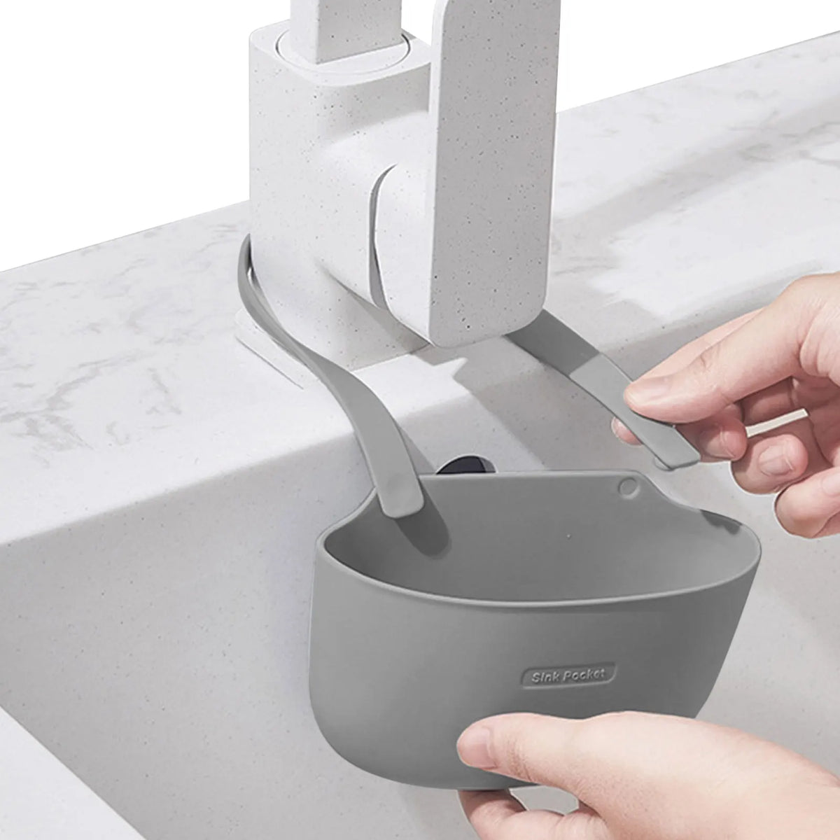 Sink Sponge Holder Storage Drain Basket Layer Hanging