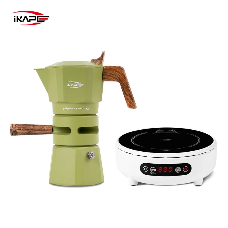 Ikape Espresso Moka Pot Infrared Ceramic Hob 220v