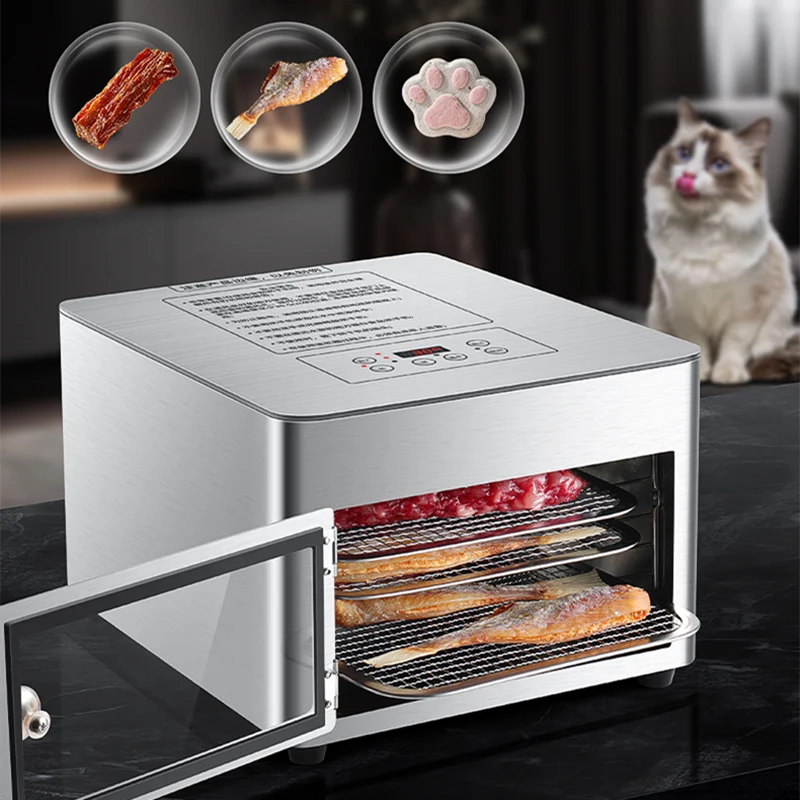 Commercial Grade 5-Layer Food Dehydrator Stainless Steel Drying