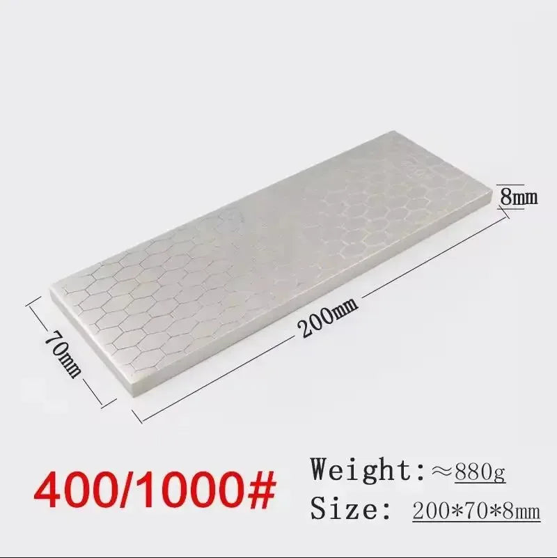 Video 1pcs 400 1000 Double Side Grit Diamond