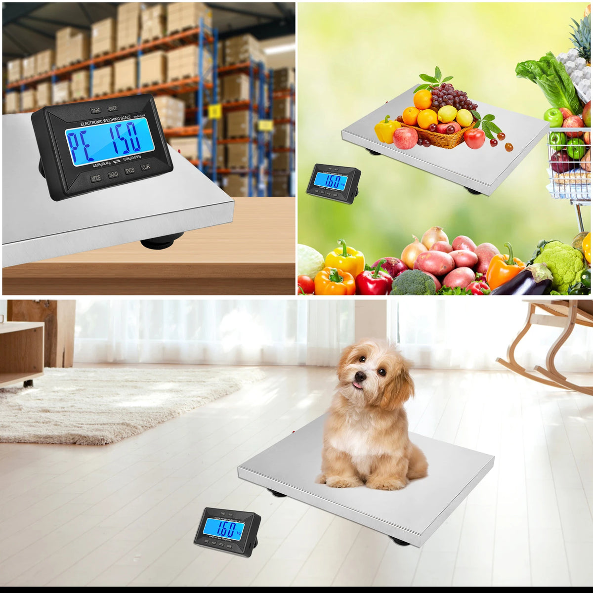 Heavy Duty Postal Scale 450kg Scale Stainless Steel