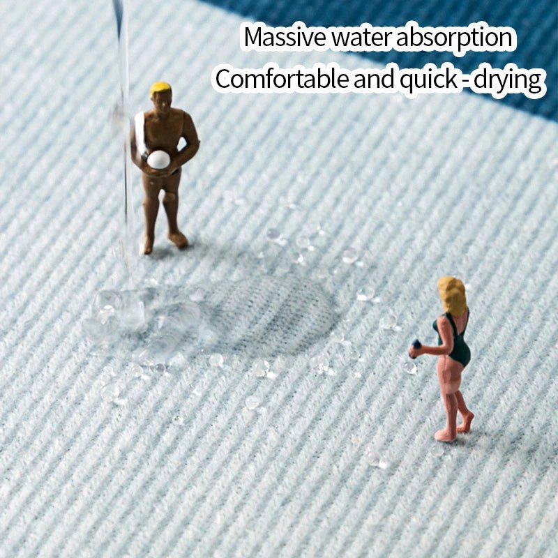 Dish Drying Mat Super Absorbent Draining Mat Large