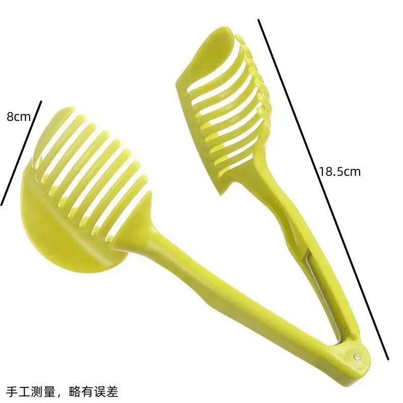 Round Slicing Clamp Handheld Lemon Slicer Fruit Cutter