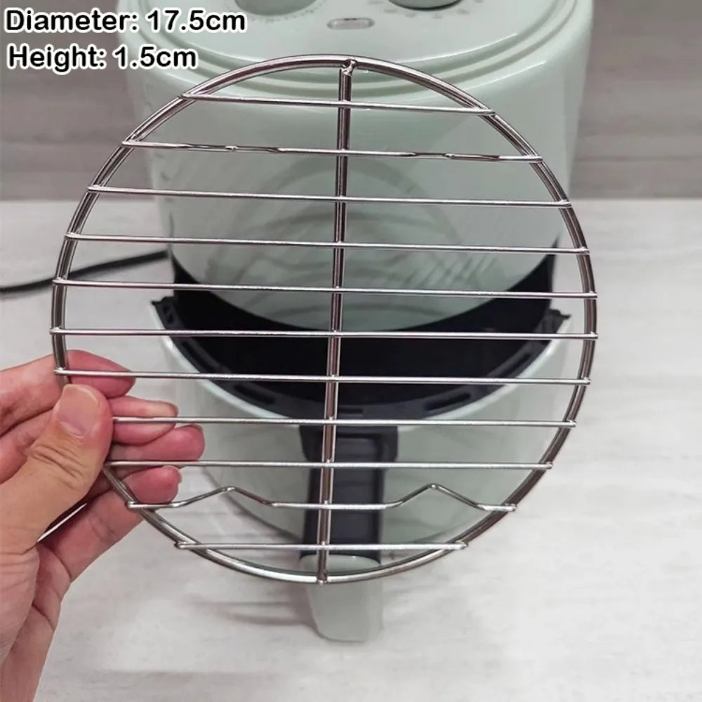 Round Square Cooking Rack 304 Stainless Steel Thicken