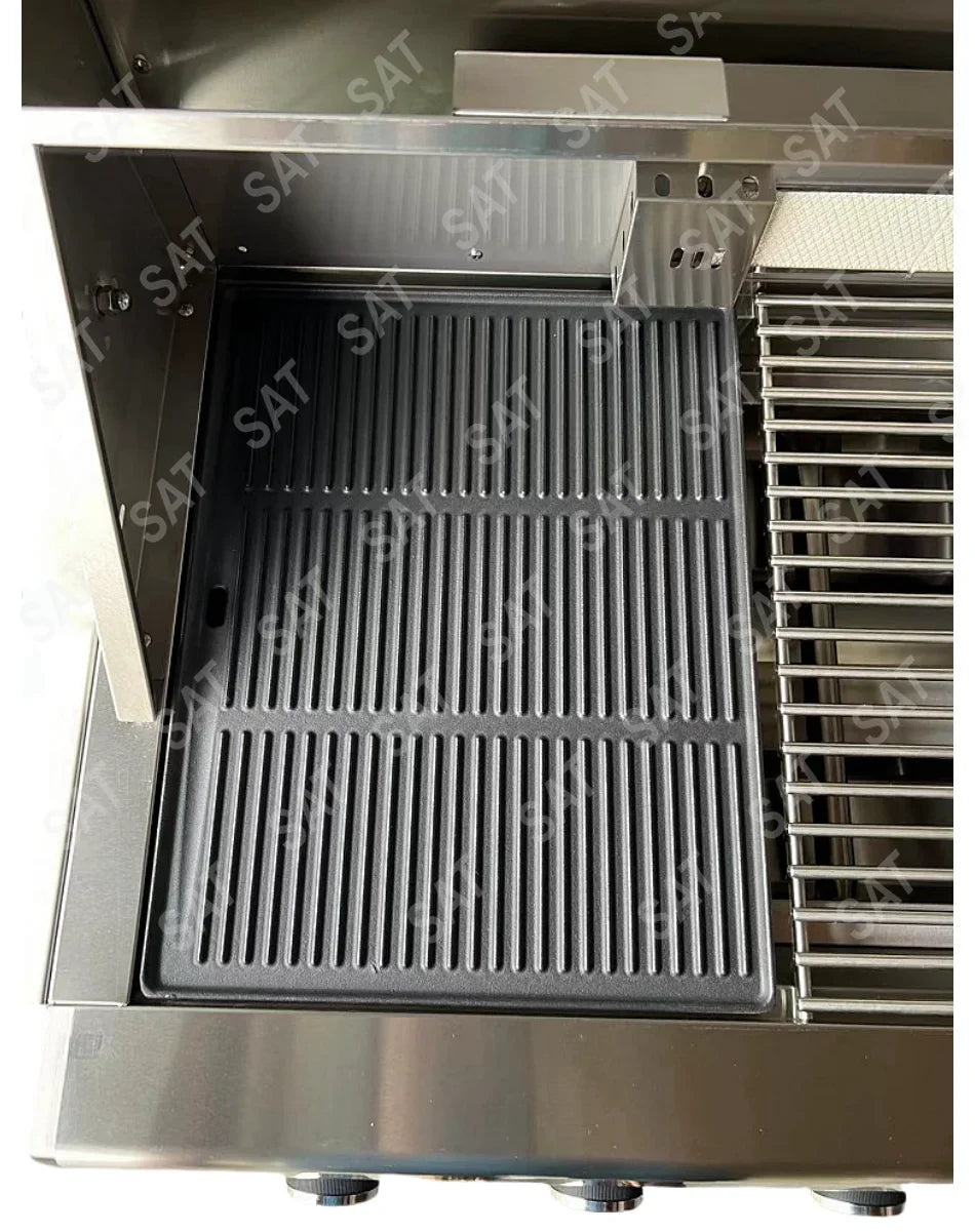 Premium 304 Stainless Steel Outdoor Grill Built-In Tabletop