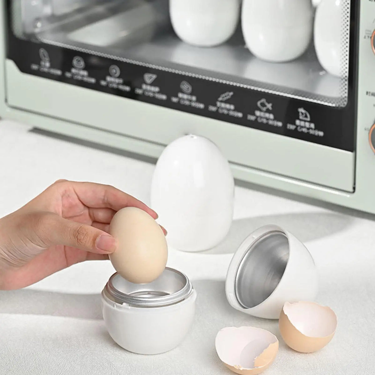 Microwave Eggs Steamer Boiler Cooker 1/4 Eggs Capacity