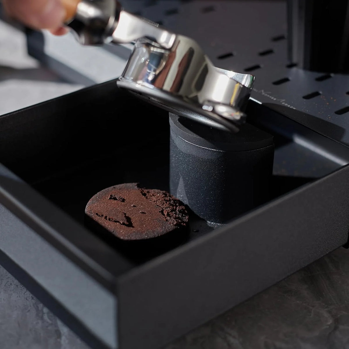 Muvna Espresso Bar Knock Box Coffee Organizer Box