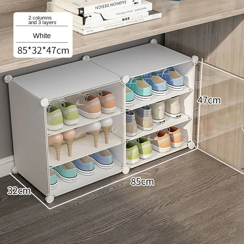 Small-Scale Foldable Cabinets Living Room Multilayer Large Space