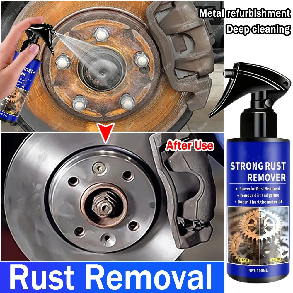 Car Rust Remover Clean Metal Iron Prowder Quickly