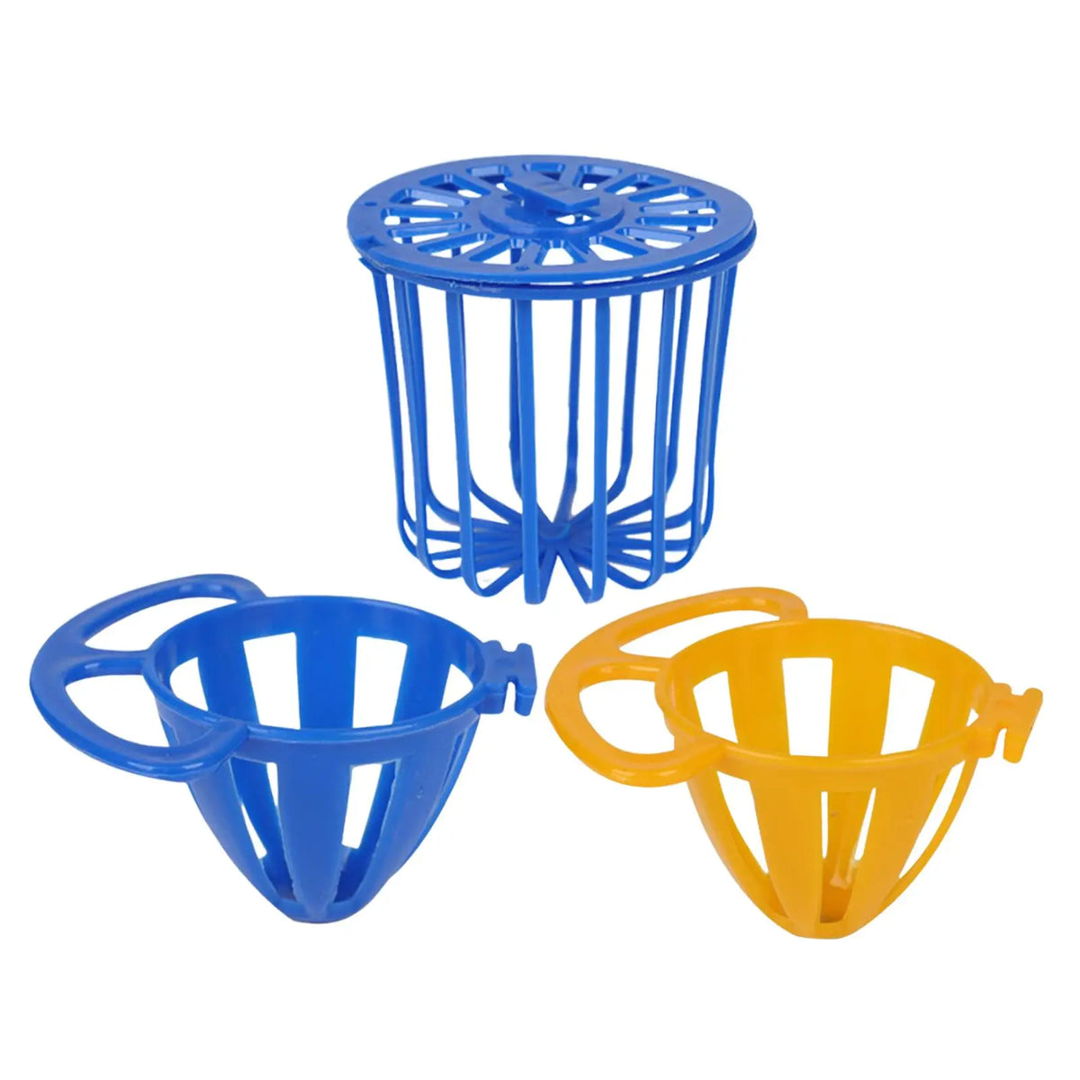 3pcs Bird Cage Food Holder Birdcage Cockatiel Feeding