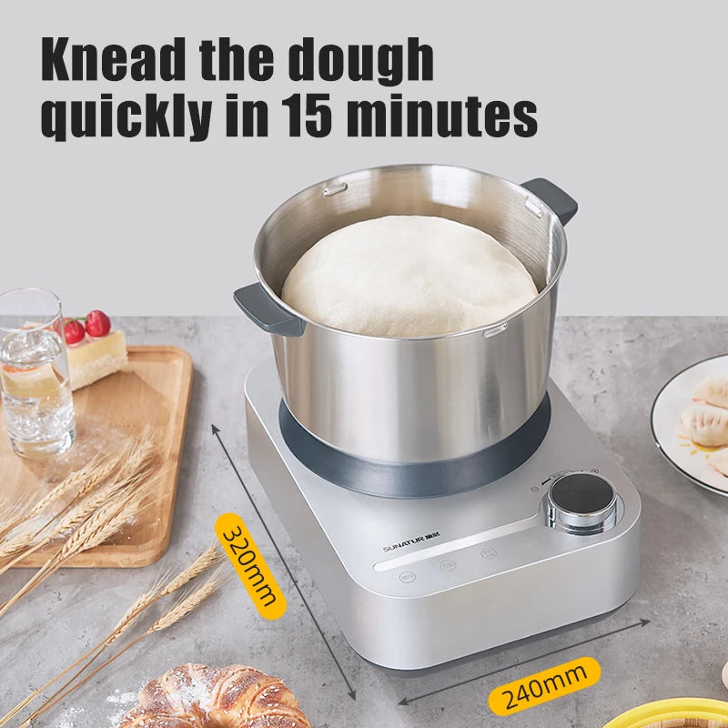 Sunatur 5l/8l Electric Dough Mixer Kneader Mixer Stand