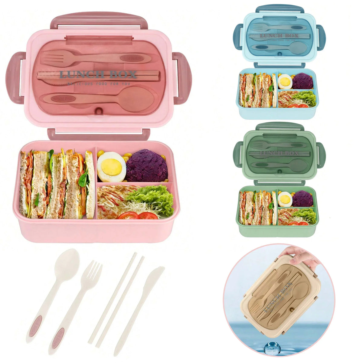 Bento Box Adult Lunch Box Containers Adults Men