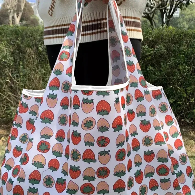 Reusable Grocery Bags Large Washable Shopping Bags Foldable