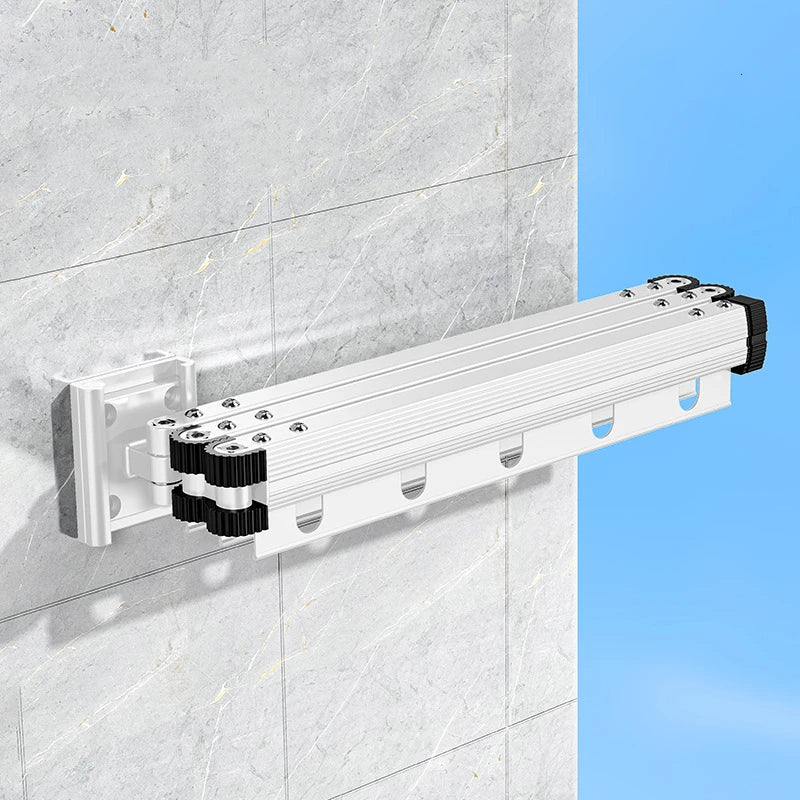 No Punching Folding Clothes Dryer Wall Mounted Drying