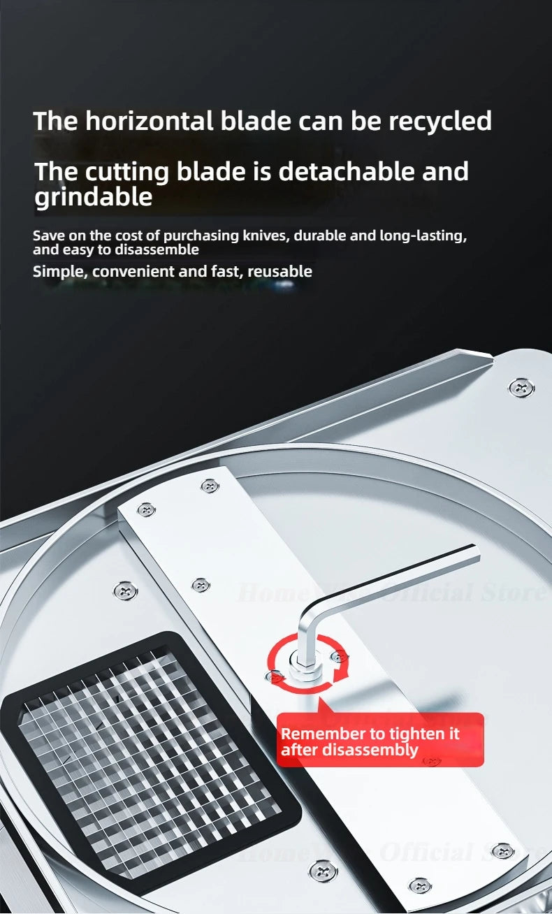 Homewise Evec-U Electric Vegetable Cube Cutting Machine Fruit