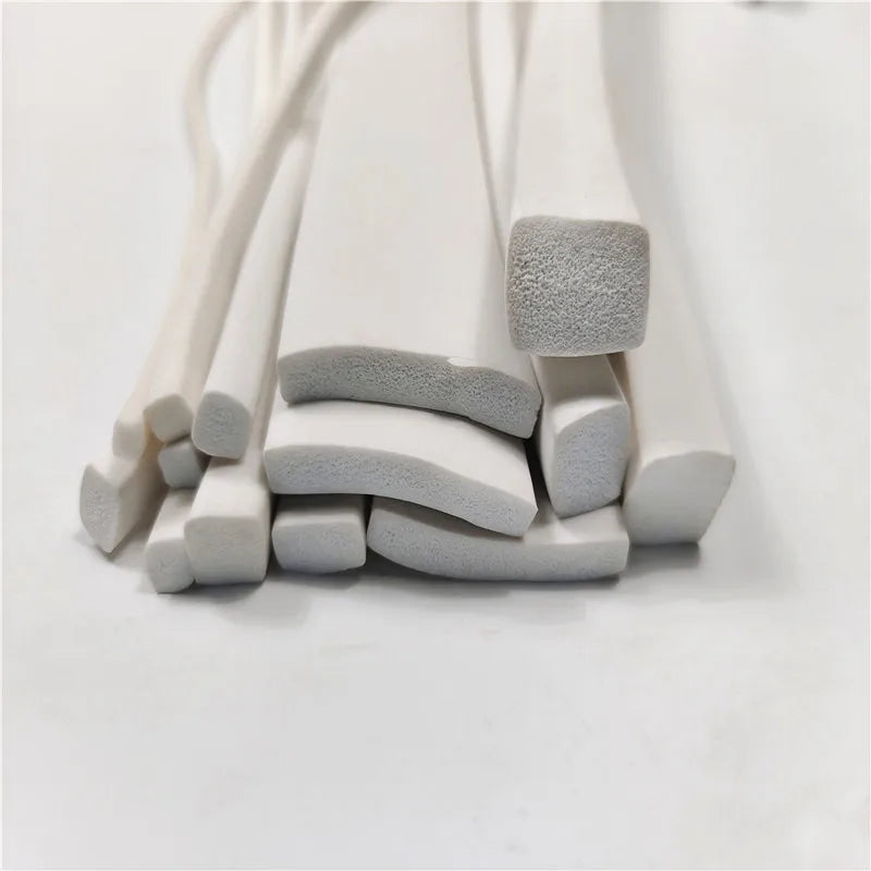 Length 1m To 10m Square White Silicone Foaming