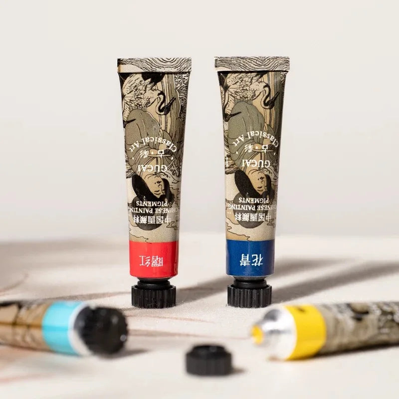 Brush Chinese Painting Pigments Beginners Chinese Painting Full