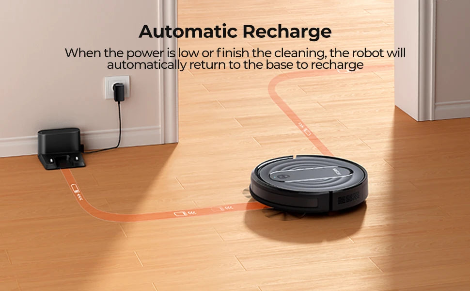 Airzeen R7 Robot Vacuum Mop 3-In-1 Cleaning 4000pa