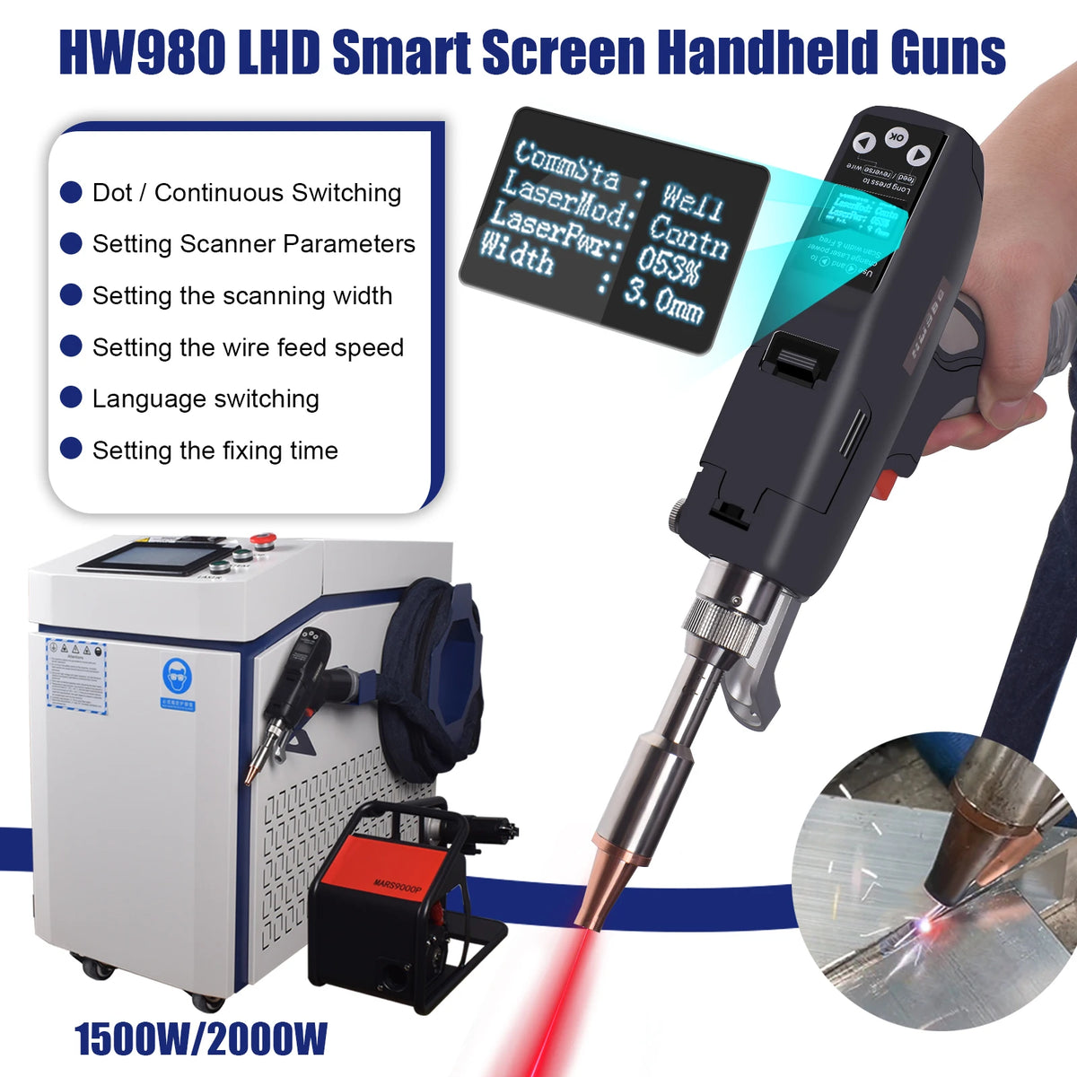 Raycus 3000w Laser Welder In Laser Welder Welding