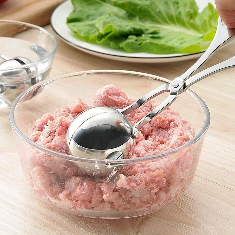 Meat Ball Maker Stainless Steel Clip Round Rice