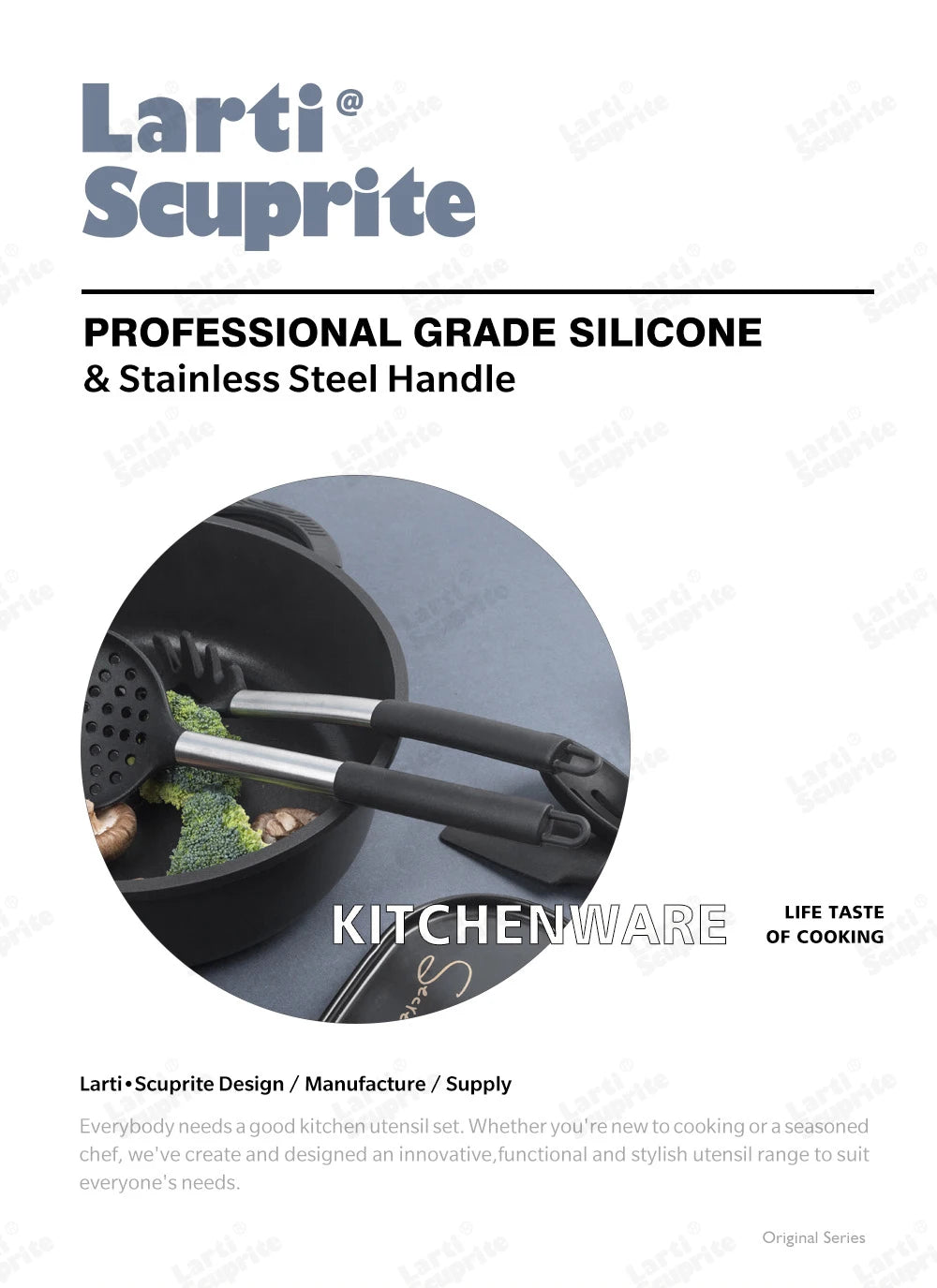 Quality Silicone Utensils Cooking Non Stick Kitchenware Heat