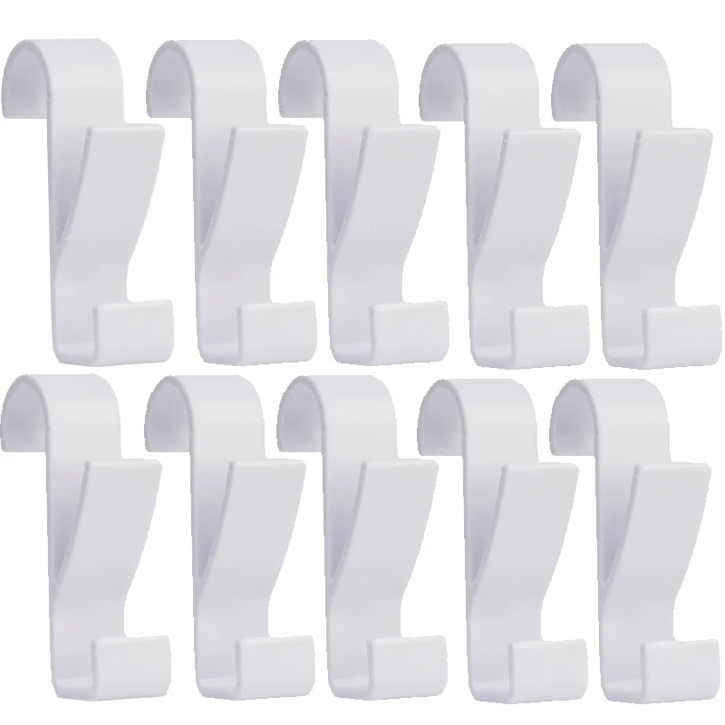 12-3pcs Bathroom Hanger Clips Heated Towel Radiator Rail