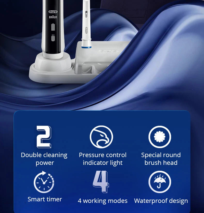 Oral Sonic Electric Toothbrush Pro4000 Rpo600 D12 Vitality