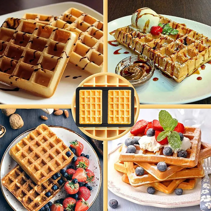 1-2pcs Silicone Waffle Mold Ninja Af400 Af451 Sl400