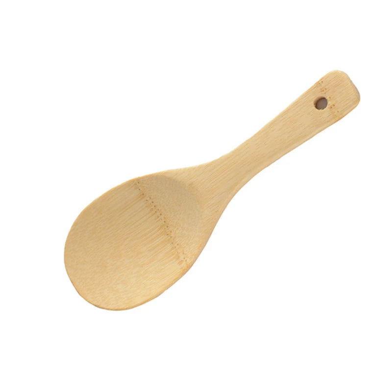 Mx Bamboo Wood Rice Spoon Rice Paddle Scoop