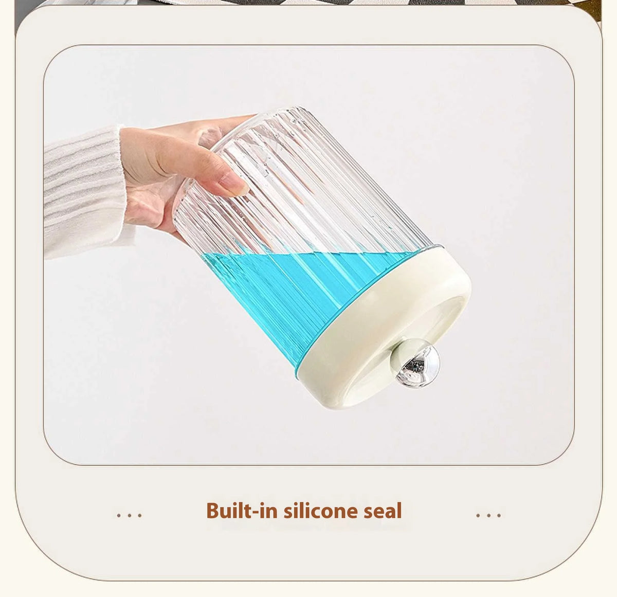Airtight Food Storage Containers - Bpa-Free Canisters Grains/Dry
