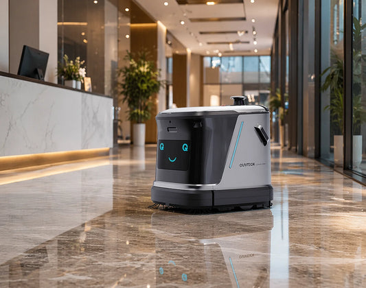 Ounitech Q3-G Commercial Floor Cleaning Robot 3-In-1 Sweep