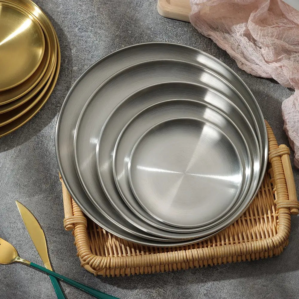 High Quality Stainless Steel Bone Spitting Dish Gold