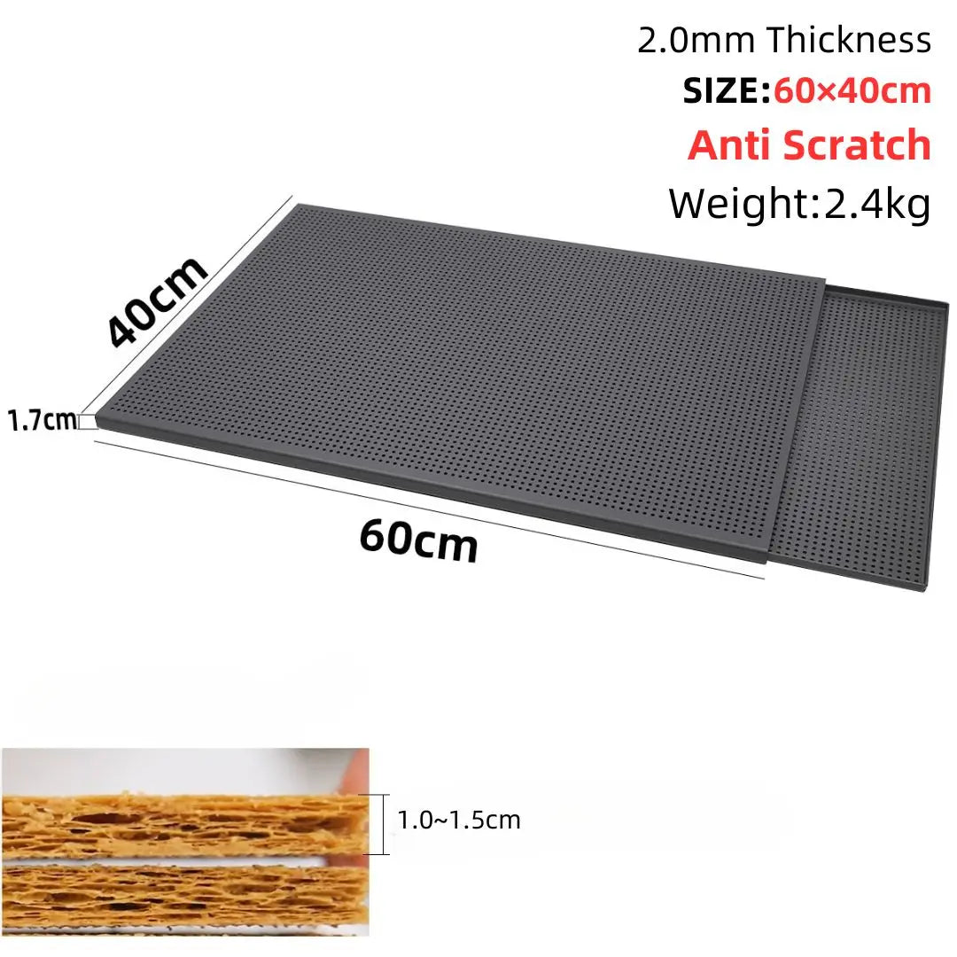 Puff Pastry Baking Tray Mille Feuille Rectangular Pastry