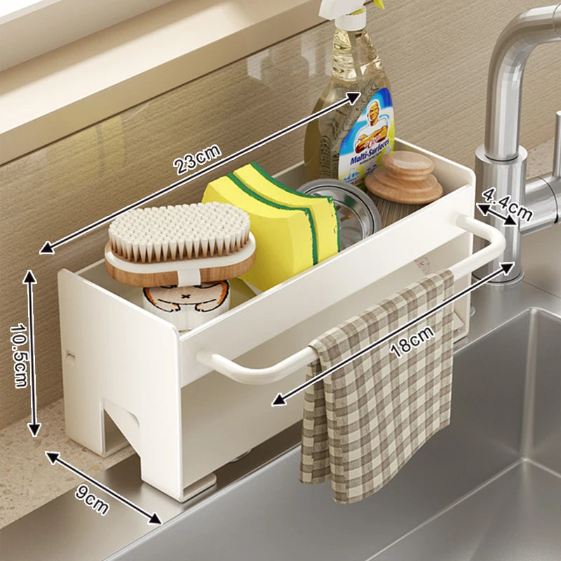 Sink Stand Sponge Holder Dish Drainer Organizers Storage