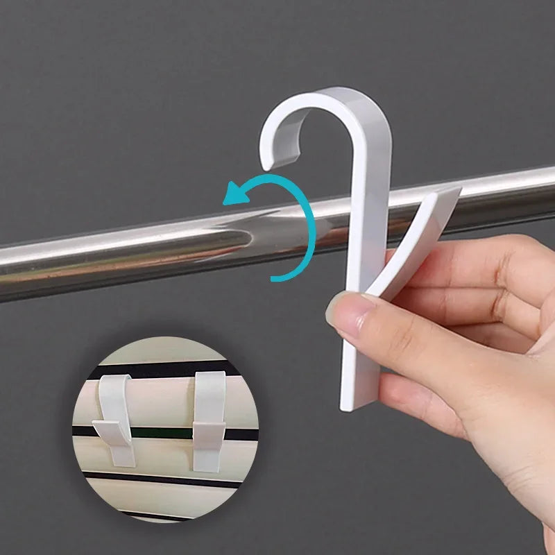 1/40pcs Bathroom Hanger Clips Heated Towel Radiator Rail