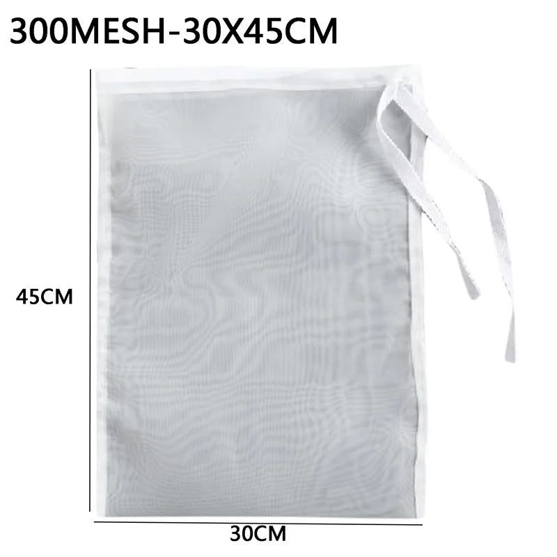 Nylon Filter Bags Vegetable Milk Strainer Sieve Drain