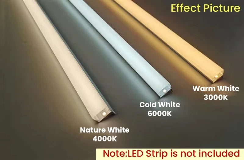 Recessed Splint Led Cabinet Shelf Lamp Aluminum Profile