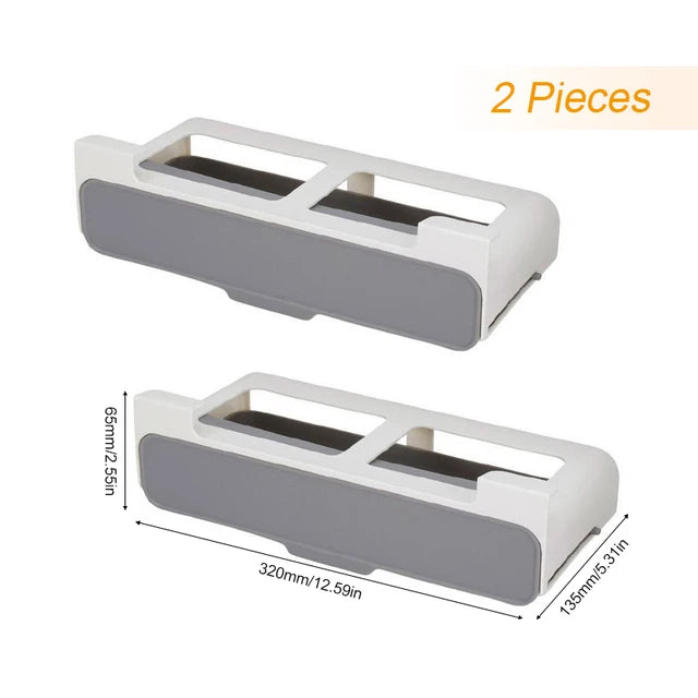 Spice Rack Self-Adhesive Spice Organizer Rack Seasoning Bottle