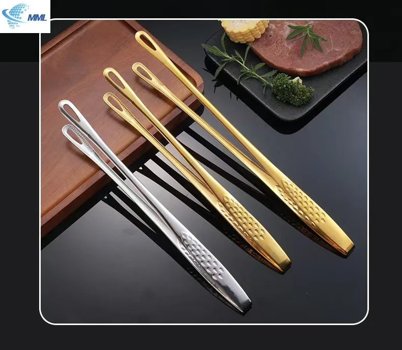 Stainless Steel Bbq Tongs Food Tongs Bbq Steak