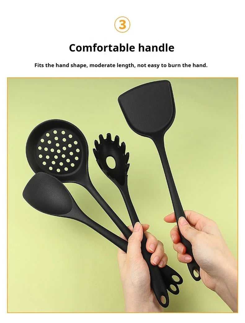 1/4/8pcs Silicone Cooking Utensils Utensils Non-Stick Cookware