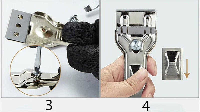 Cleaner Hob Scraper Remover Replacement Blade Kichen Cleaning