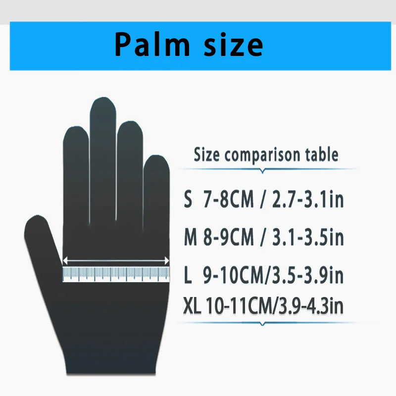 50/100/200/400/1000 Disposable Nitrile Gloves Used Food Cooking