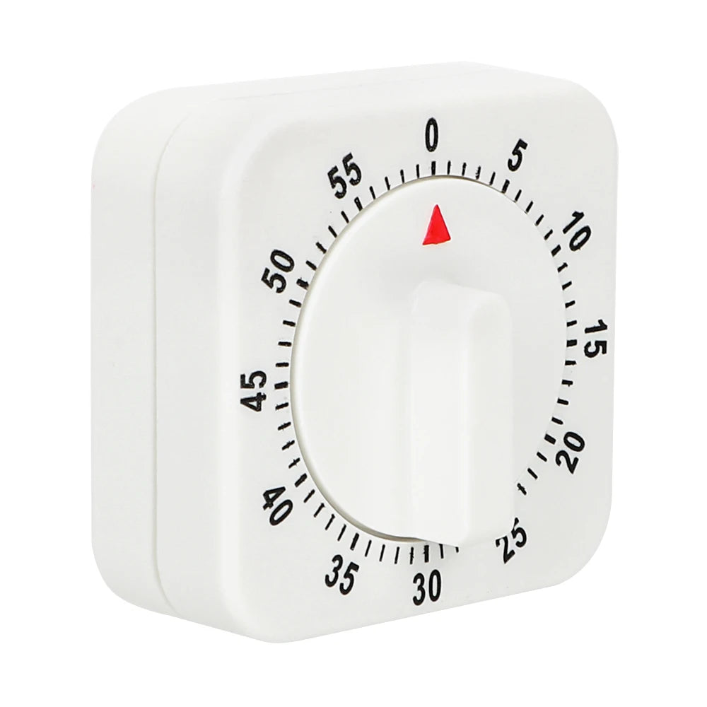 Hilife Practical 60 Minutes Timer Cooking White Square