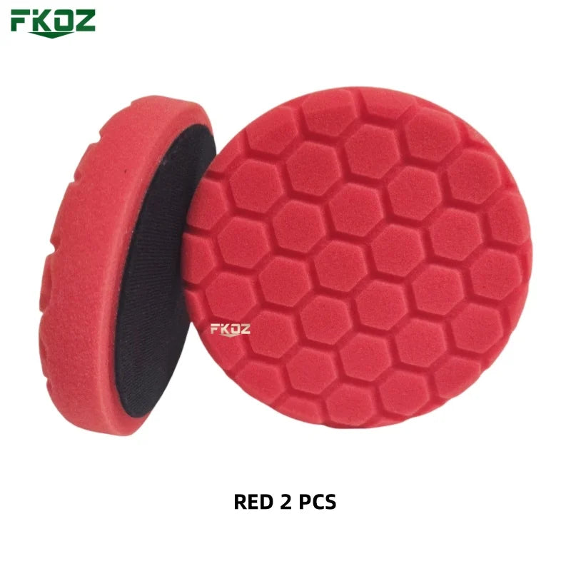 6/7 Inch Sponge Car Polisher Waxing Pads Buffing