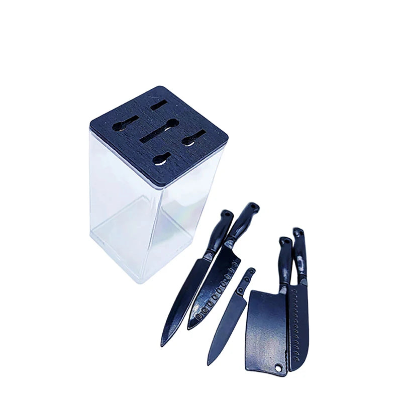 1/12 Dollhouse Knife Rest Model Mini Knives Toys