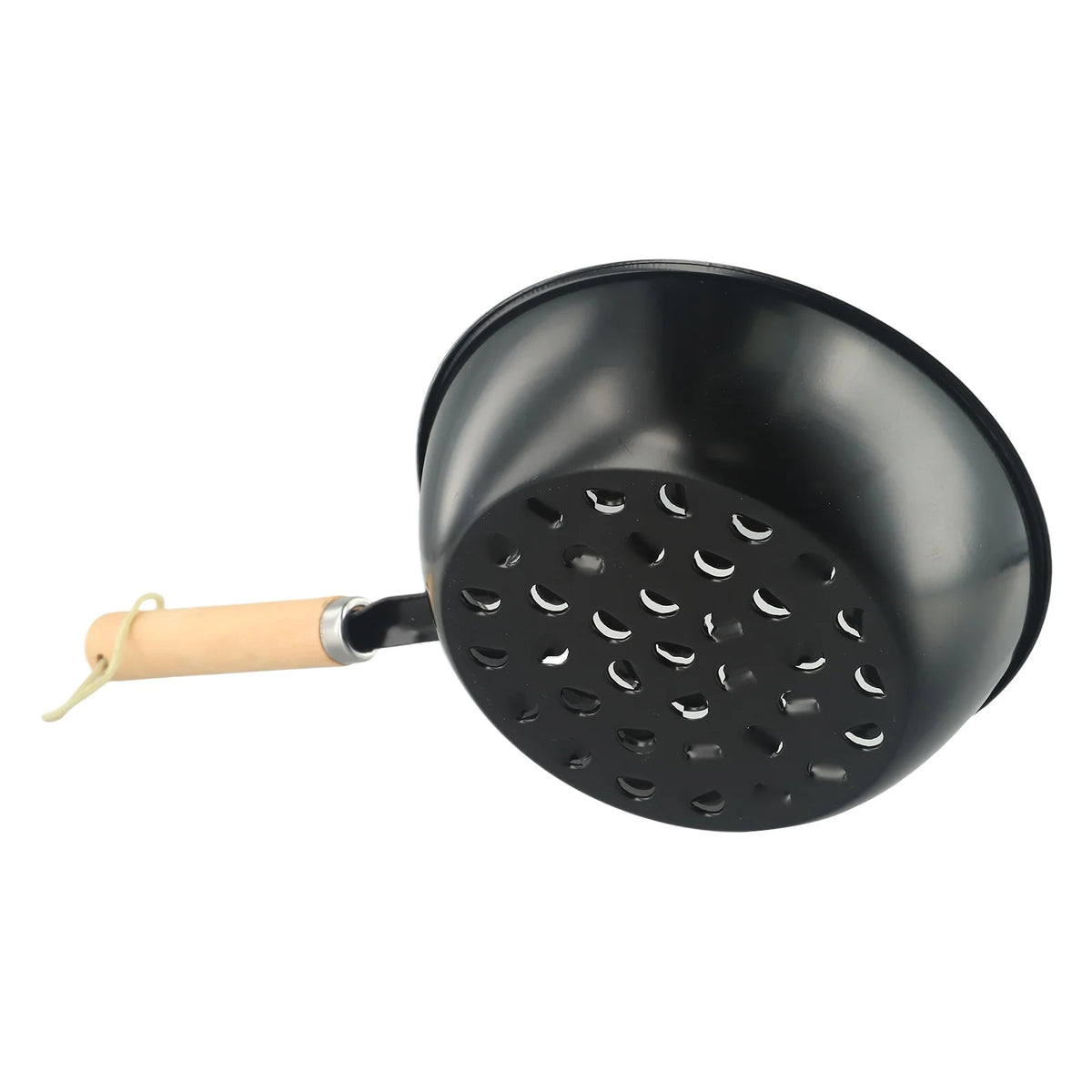 Charcoal Brazier Outdoor Camping Barbecue Brazier Wooden Handle