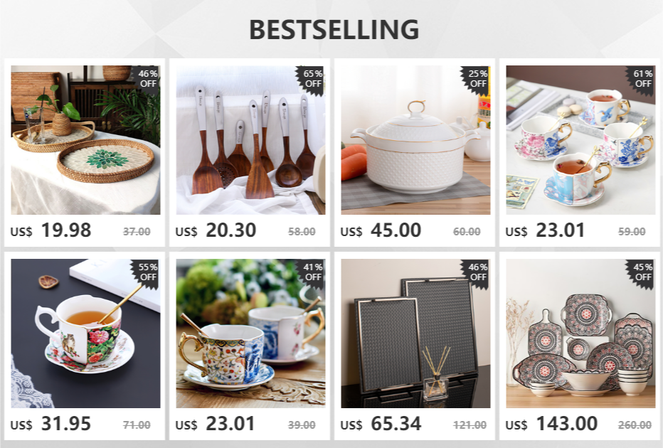 1pcs Ceramic Tableware Bohemian Flat Dinner Plate Western