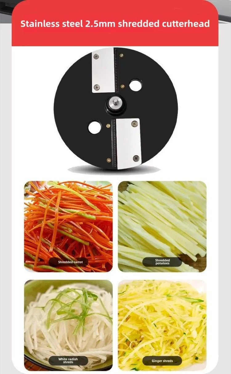 110v 220v In Commercial Food Processor Vegetable Slicer
