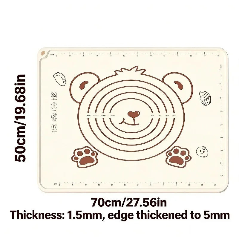70 50cm Silicone Pad Baking Mat Sheet Kneading